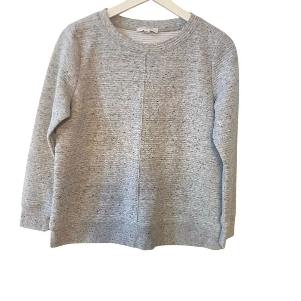 T by Talbots size small petite grayish long sleeve sweater